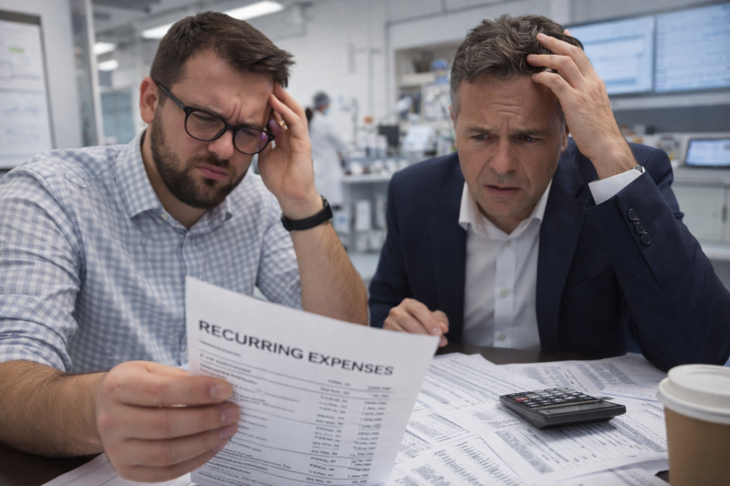 Repetição de análises não é rotina — é dinheiro saindo do caixa