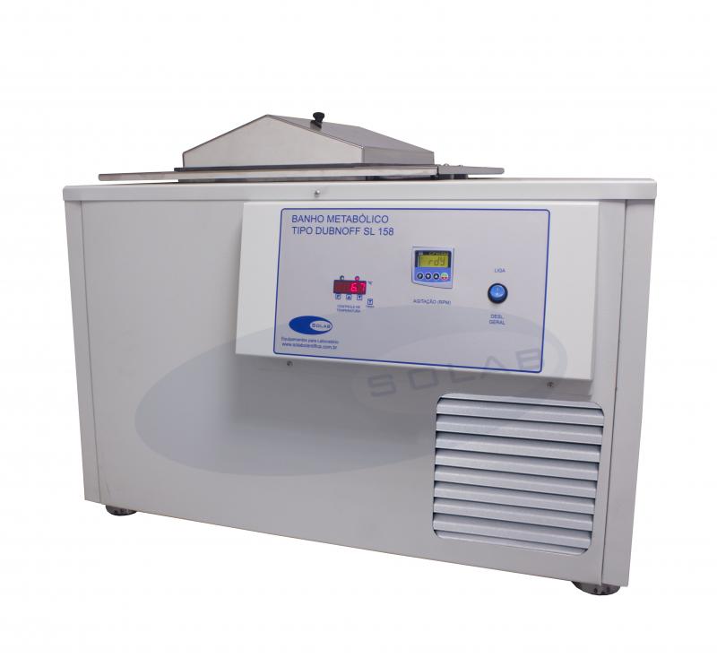 Banho Maria Com Agitação Orbital Tipo Dubnoff Refrigerado (SL-158/R)