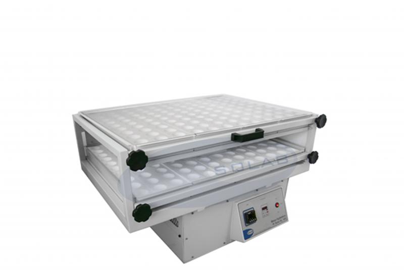 Imagem Ilustrativa de Mesa Agitadora Orbital de Bancada para Solos - Plataformas Isopor (SL-183)