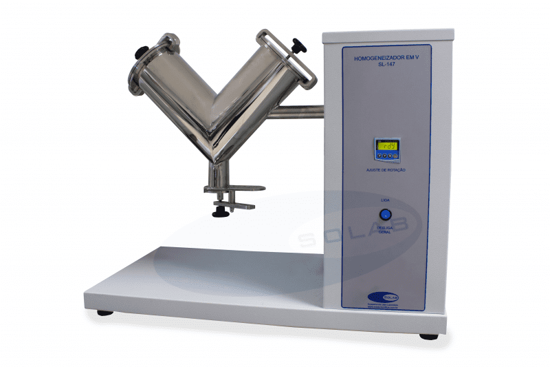 Homogeneizador em V com Inversor de Frequência (SL-147/6IF)