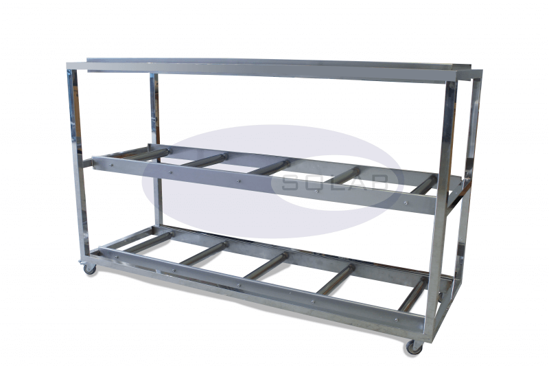 Rack Estante Modular para Transporte de Cadáveres