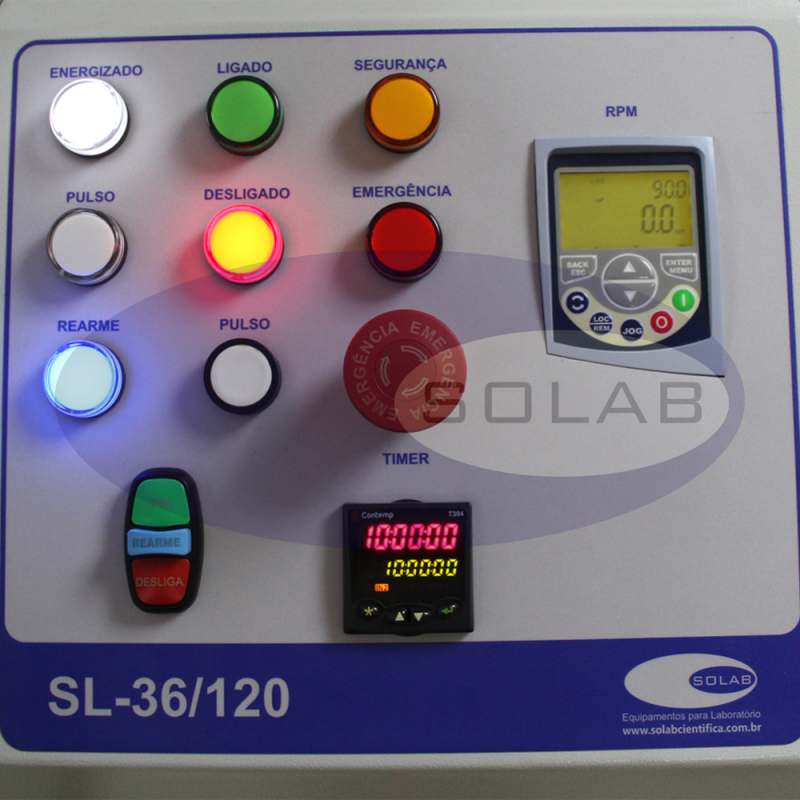 Moinho de Bolas tipo Bond para Minério 120 Litros (SL-36/120) Imagem Ilustrativa de Moinho de Bolas tipo Bond para Minério 120 Litros (SL-36/120)