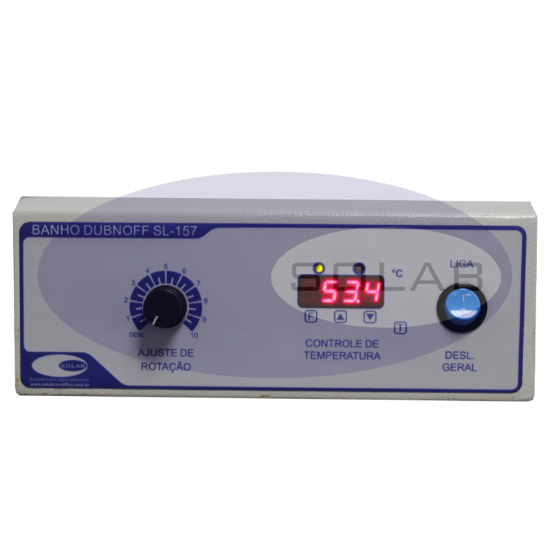 Imagem Ilustrativa de Banho Maria Com Agitação Reciprocante Tipo Dubnoff com Garras (SL-157/30)