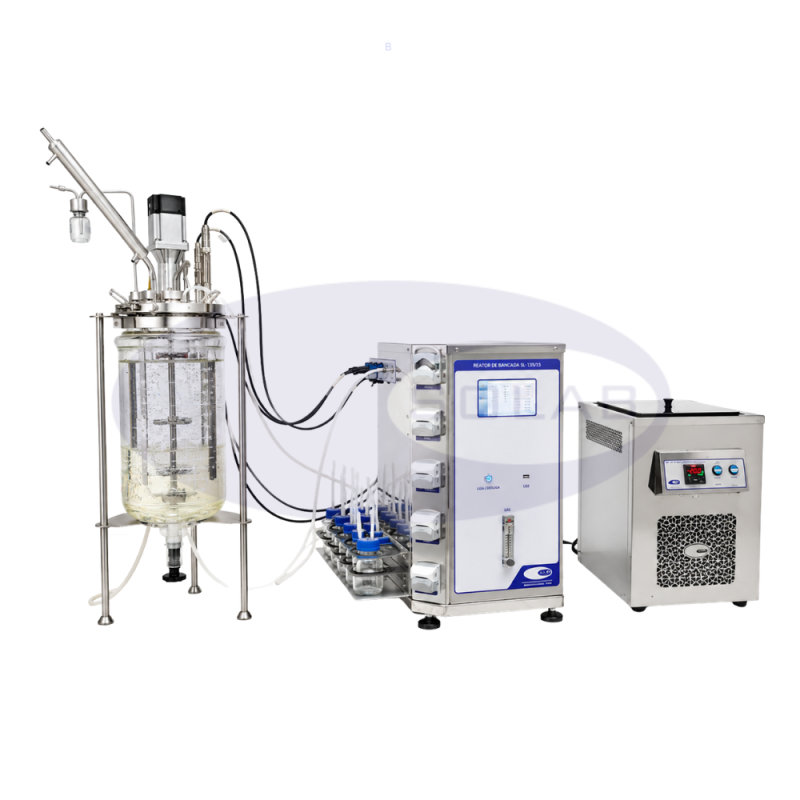Reator / Fermentador de Bancada Com Software 15 Litros (SL-135/15)