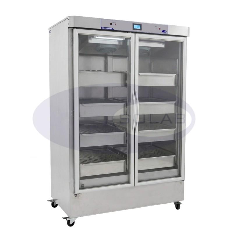 Imagem Ilustrativa de Câmara de Conservação Refrigerada tipo vitrine inox 1100L (SL-209/1100I)