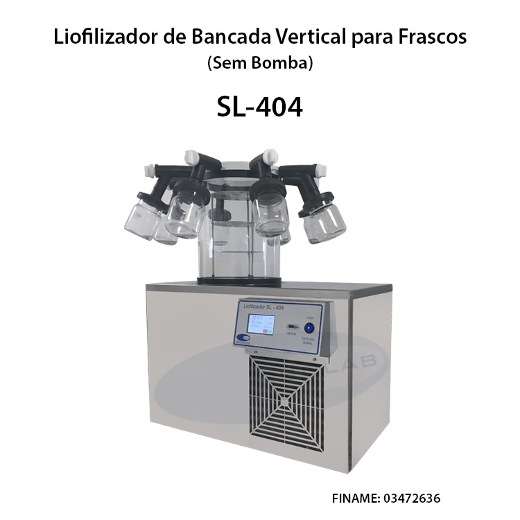 Imagem ilustrativa de Liofilizador de laboratório