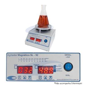 Agitador Magnético Digital com aquecimento (SL-92)