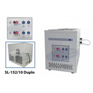 SL-152/10 Duplo - Banho Ultratermostatizado Digital Duplo e Controle Individual
