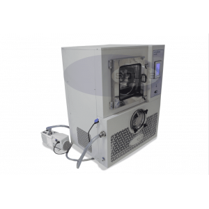 Liofilizador Semi-Industrial Piso 4 Estante (20 l gelo/dia) (-55 ºC Serp./-40 a 60ºC câmara cilindrica) (SL-405/PC)